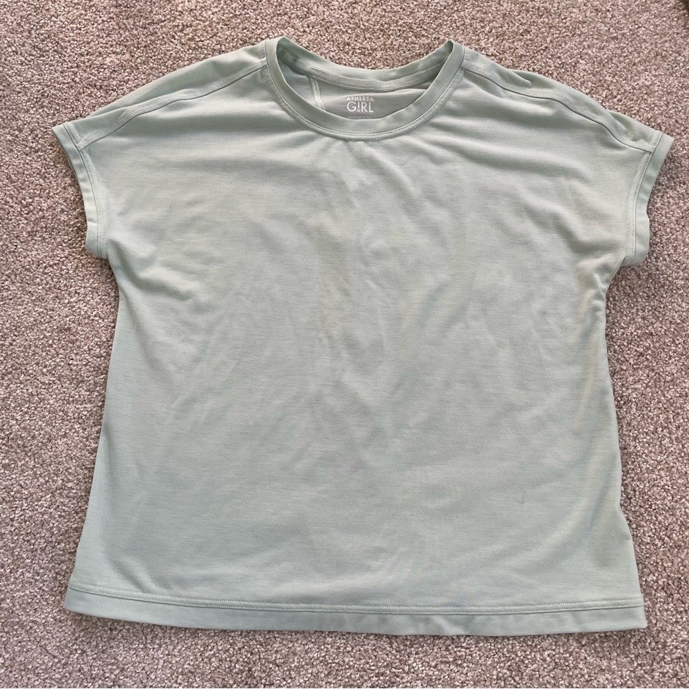 Athleta Girl Back At It Tee Size Medium (8-10)